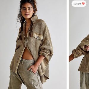 SOLD Free People One Scout Jacket | Fawn | xs